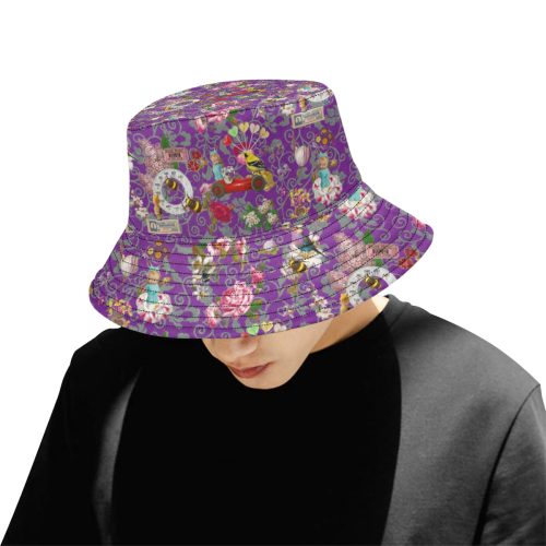 Spring Bank Holiday All Over Print Bucket Hat for Men