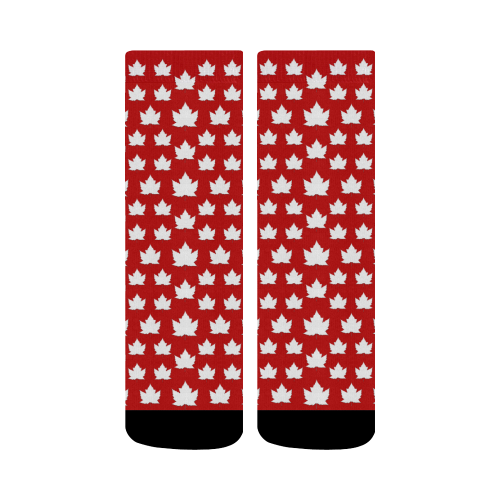 Canada Socks Cute Red Canada Crew Socks Crew Socks