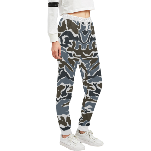 CAMOUFLAGE-POLICE Unisex All Over Print Sweatpants (Model L11)