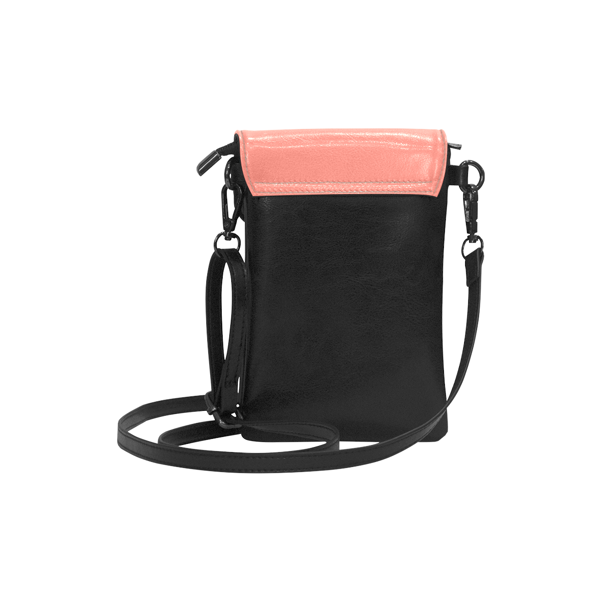 color salmon Small Cell Phone Purse (Model 1711)