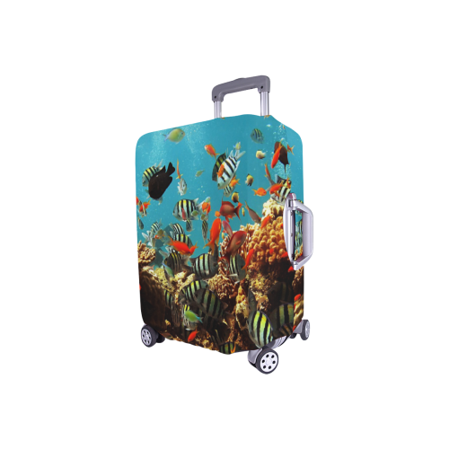 Under the sea Luggage Cover/Small 18"-21"