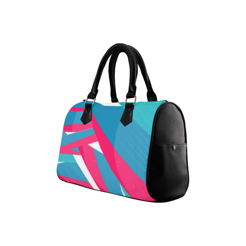 Abstract Pop Art Boston Handbag (Model 1621)