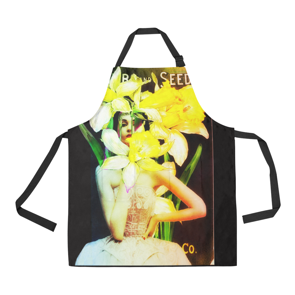 Daffodilly All Over Print Apron
