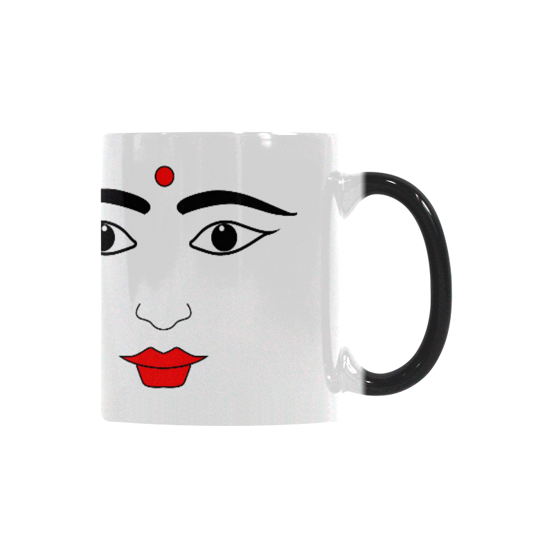 Indian Woman Custom Morphing Mug
