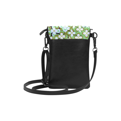zappwaits - flower 22 Small Cell Phone Purse (Model 1711)