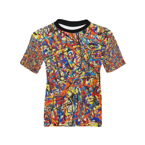Colors & Chaos Kids' All Over Print T-shirt (Model T65)