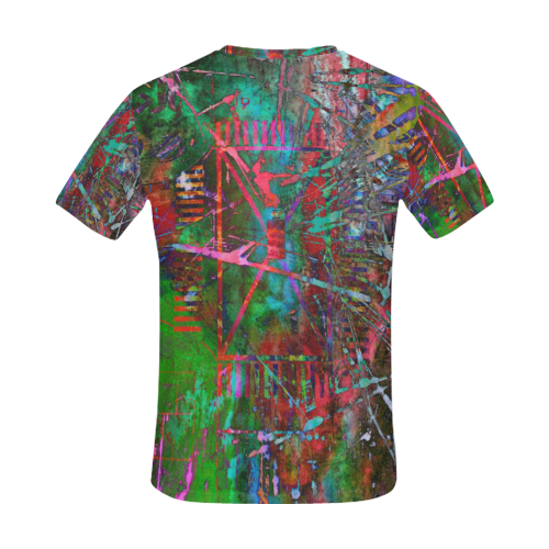 Roads All Over Print T-Shirt for Men (USA Size) (Model T40)