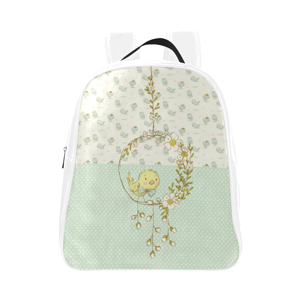 Little Cute Birdie School Backpack (Model 1601)(Small)