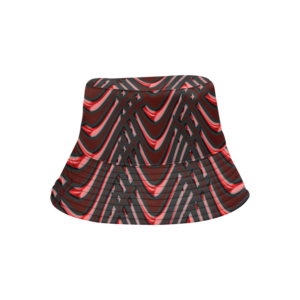 abstract_5500_2019_RBW_7h All Over Print Bucket Hat for Men