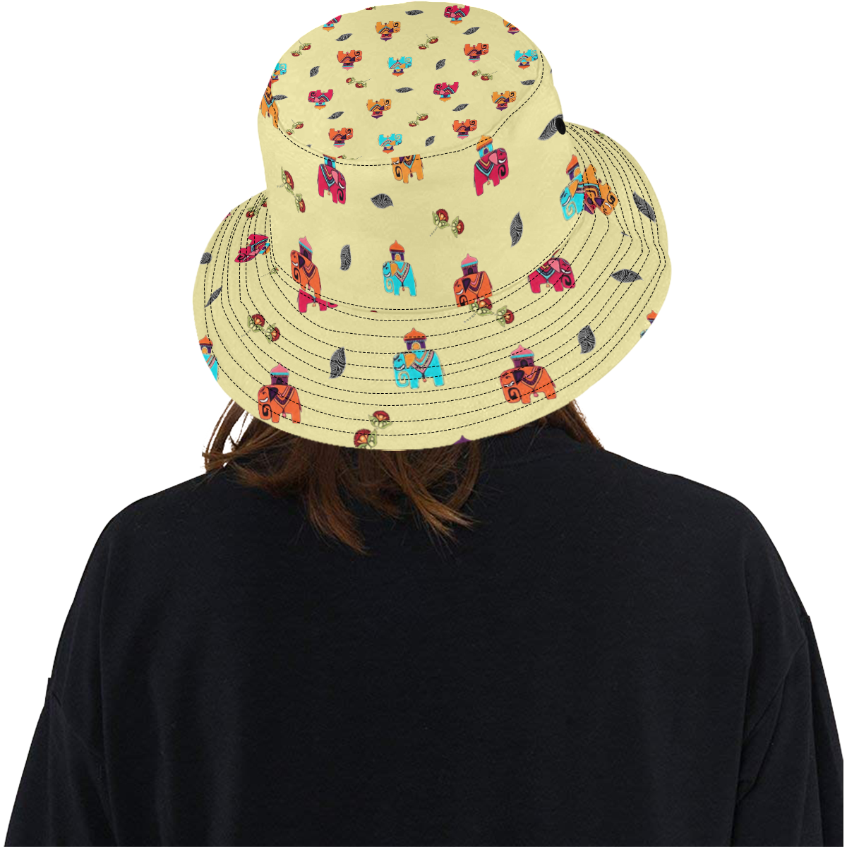 Indian Spring All Over Print Bucket Hat