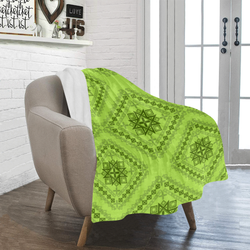Ethnic folk ornament Ultra-Soft Micro Fleece Blanket 30''x40''