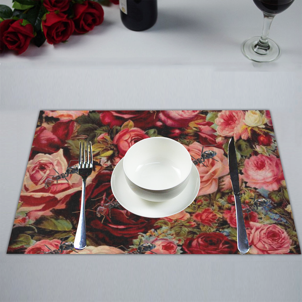 Ants n Roses Placemat 14’’ x 19’’ (Set of 6)