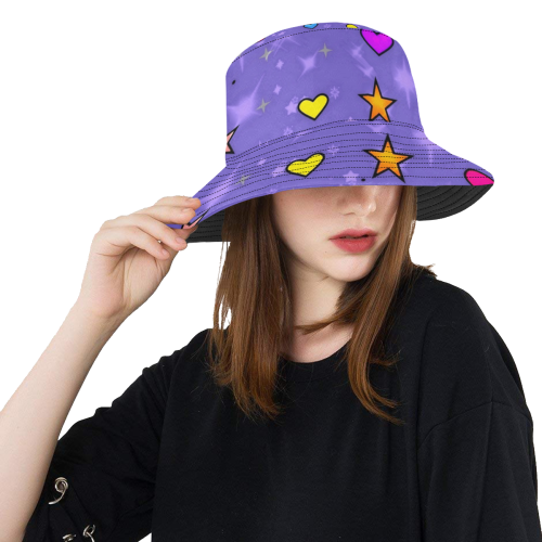 Popart by Nico Bielow All Over Print Bucket Hat