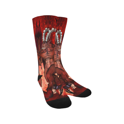 Awesome fantasy creature Trouser Socks (For Men)
