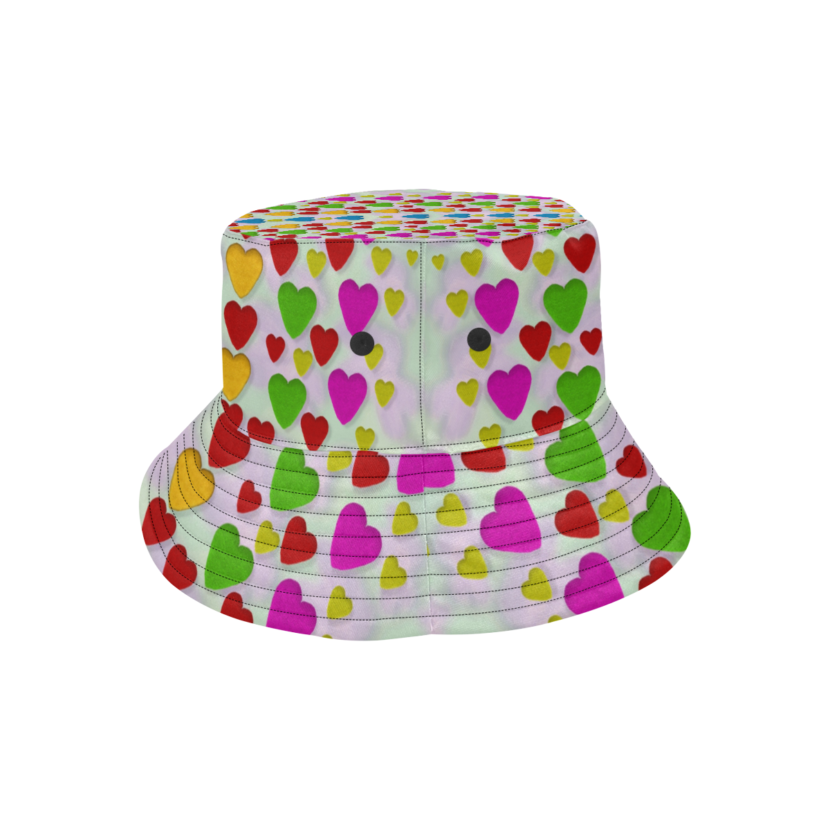 So sweet and hearty as love can be All Over Print Bucket Hat