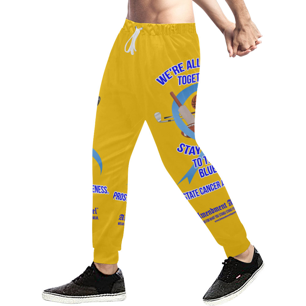 Prostate-Cancer-Awareness Men's All Over Print Sweatpants (Model L11)