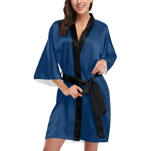 Cool Black Kimono Robe