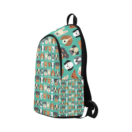 Dog faces Fabric Backpack for Adult (Model 1659)