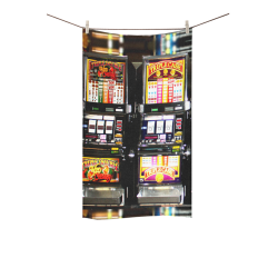 Lucky Slot Machines - Dream Machines Custom Towel 16"x28"
