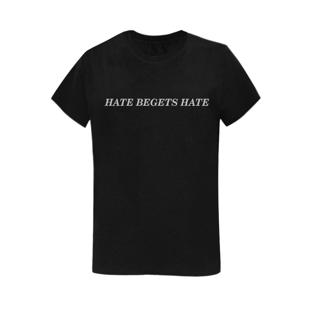 #enoughisenough Women's T-Shirt in USA Size (Two Sides Printing)