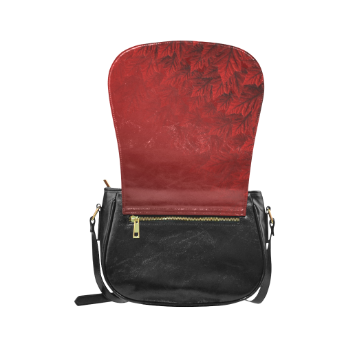 Autumn Maple Leaf Canada Classic Saddle Bag/Small (Model 1648)