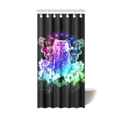Colorful owl Shower Curtain 36"x72"