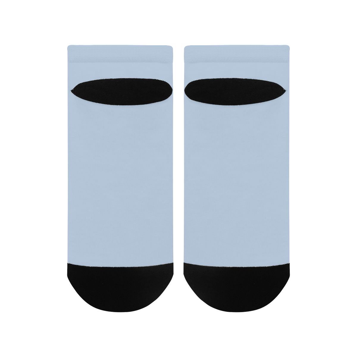 color light steel blue Men's Ankle Socks