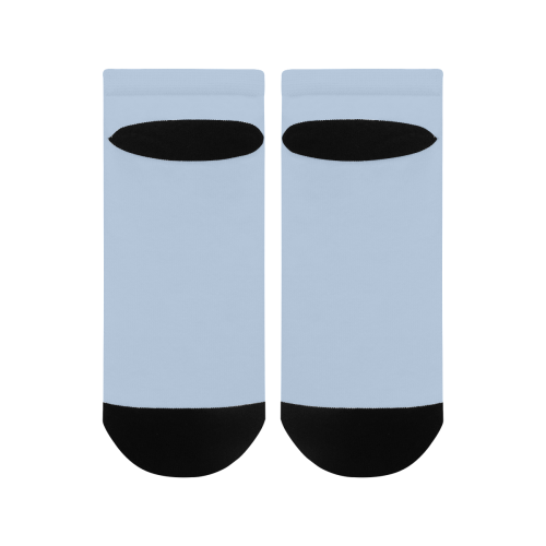 color light steel blue Men's Ankle Socks