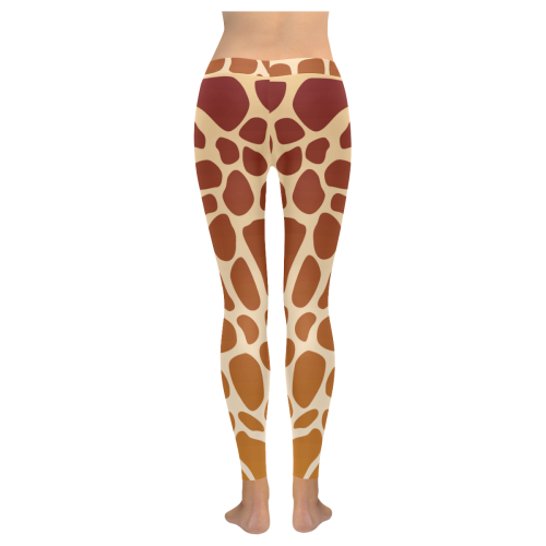 Safari Women's Low Rise Leggings (Invisible Stitch) (Model L05)