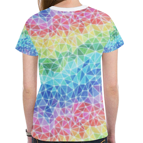 Brain Waves New All Over Print T-shirt for Women (Model T45)