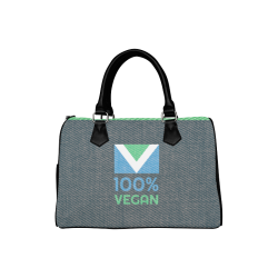 100% vegan Boston Handbag (Model 1621)