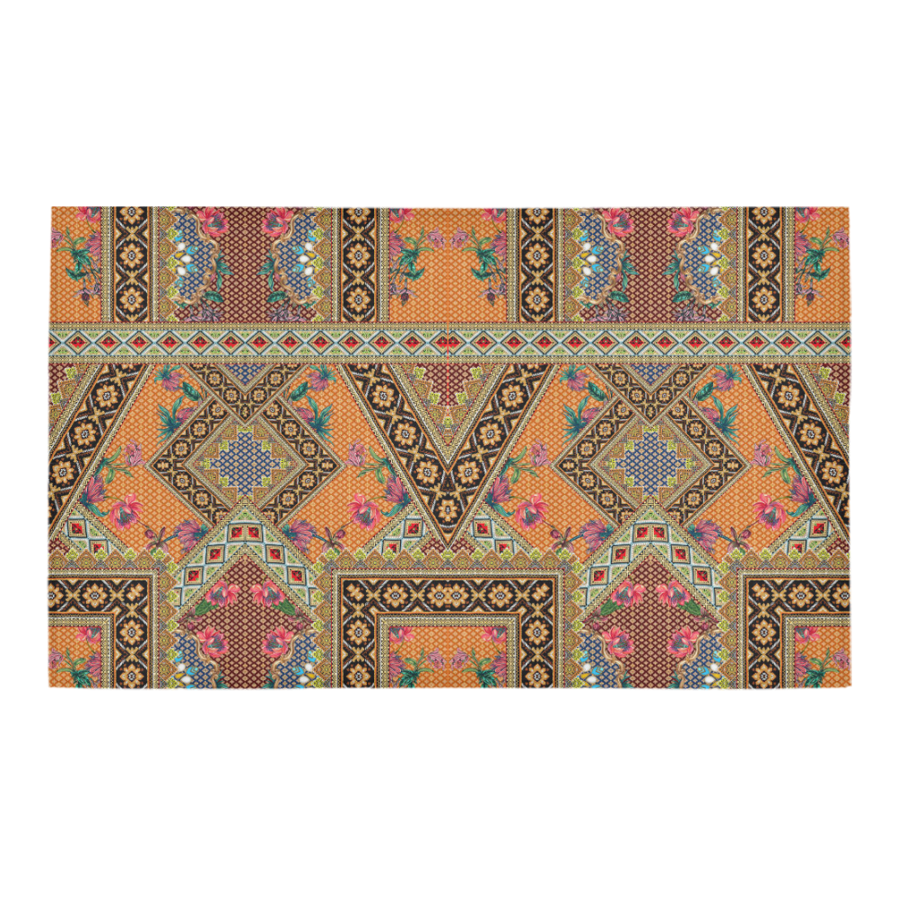 Luxury Abstract Design Azalea Doormat 30" x 18" (Sponge Material)