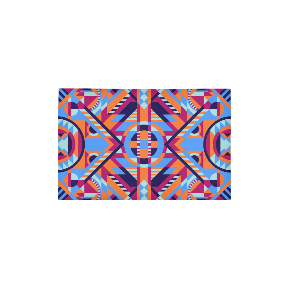 Modern Geometric Pattern Area Rug 2'7"x 1'8‘’