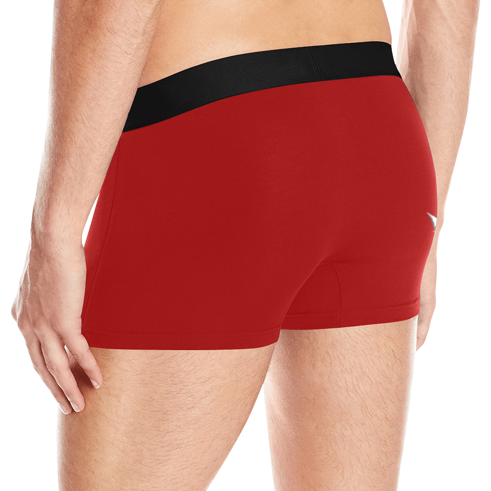Canada Souvenir Underwear Men's Red Men's All Over Print Boxer Briefs (Model L10)