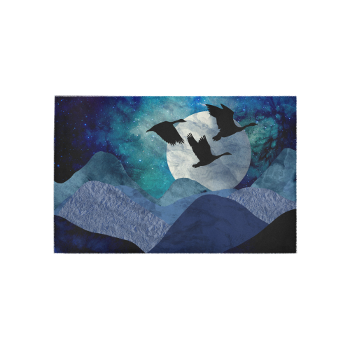 Night In The Mountains Area Rug 5'x3'3''
