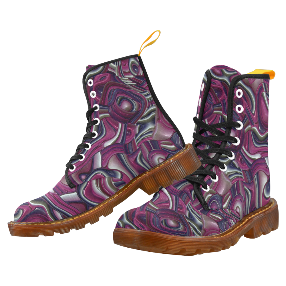 Abstract Art Deco 14 by JamColors Martin Boots For Men Model 1203H