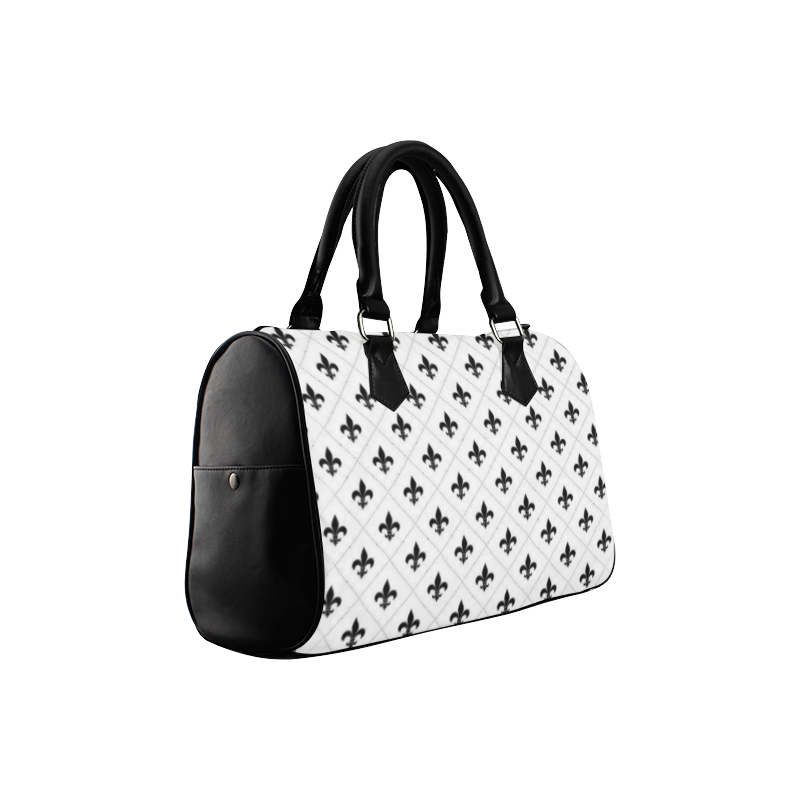 white saints Boston Handbag (Model 1621)