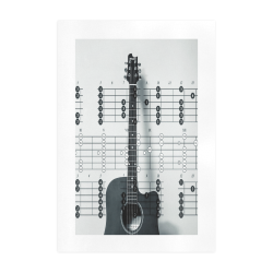 Guitar Chords Art Print 19‘’x28‘’