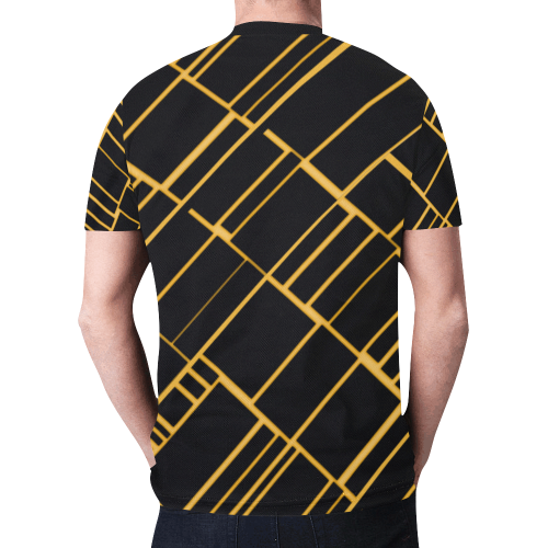 Bee large New All Over Print T-shirt for Men (Model T45)