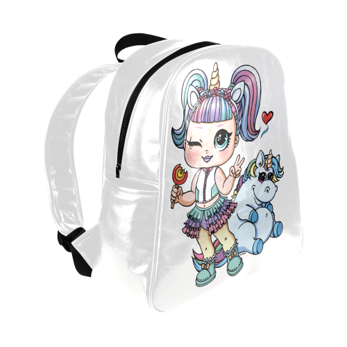 unicorn Multi-Pockets Backpack (Model 1636)