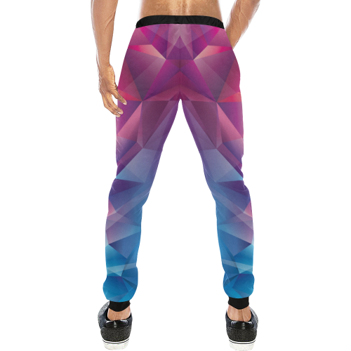 Spectral Spine Men's All Over Print Sweatpants (Model L11)
