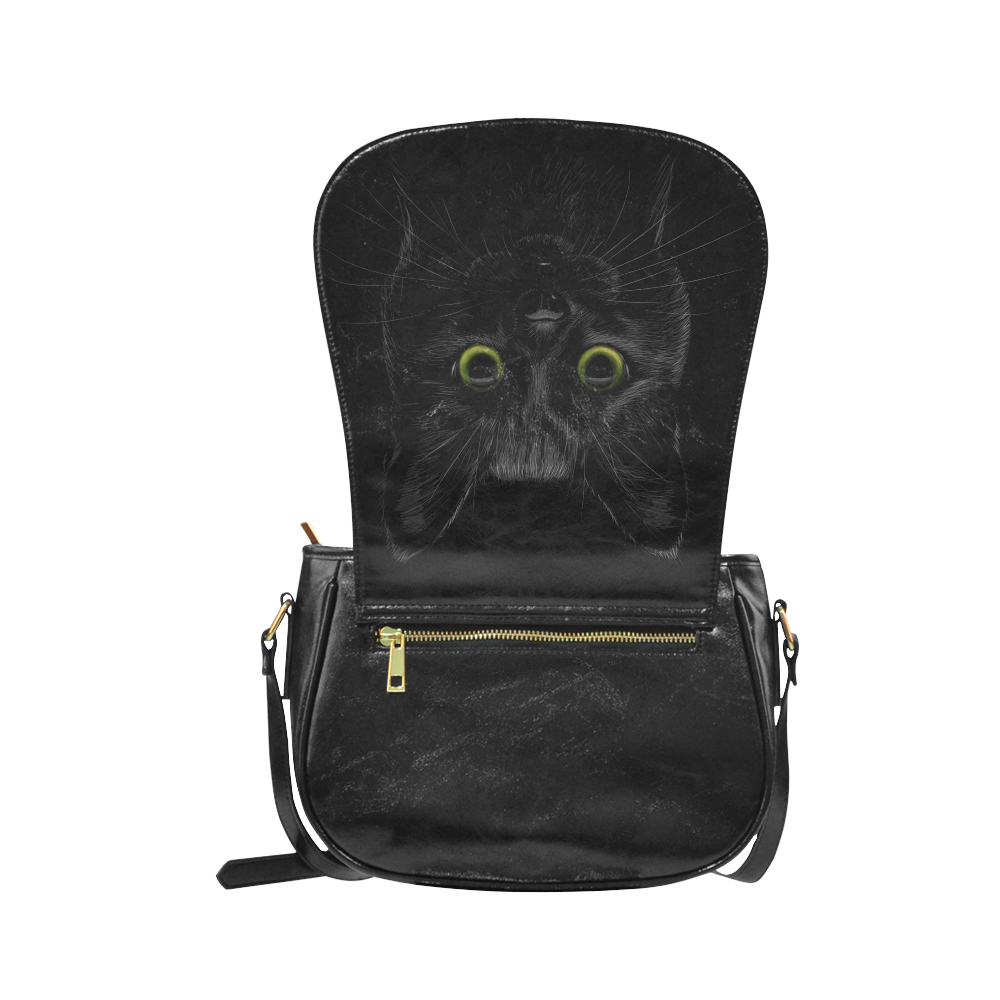 Black Cat Classic Saddle Bag/Small (Model 1648)