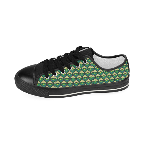 VERT Ankara Women's Classic Canvas Shoes (Model 018)