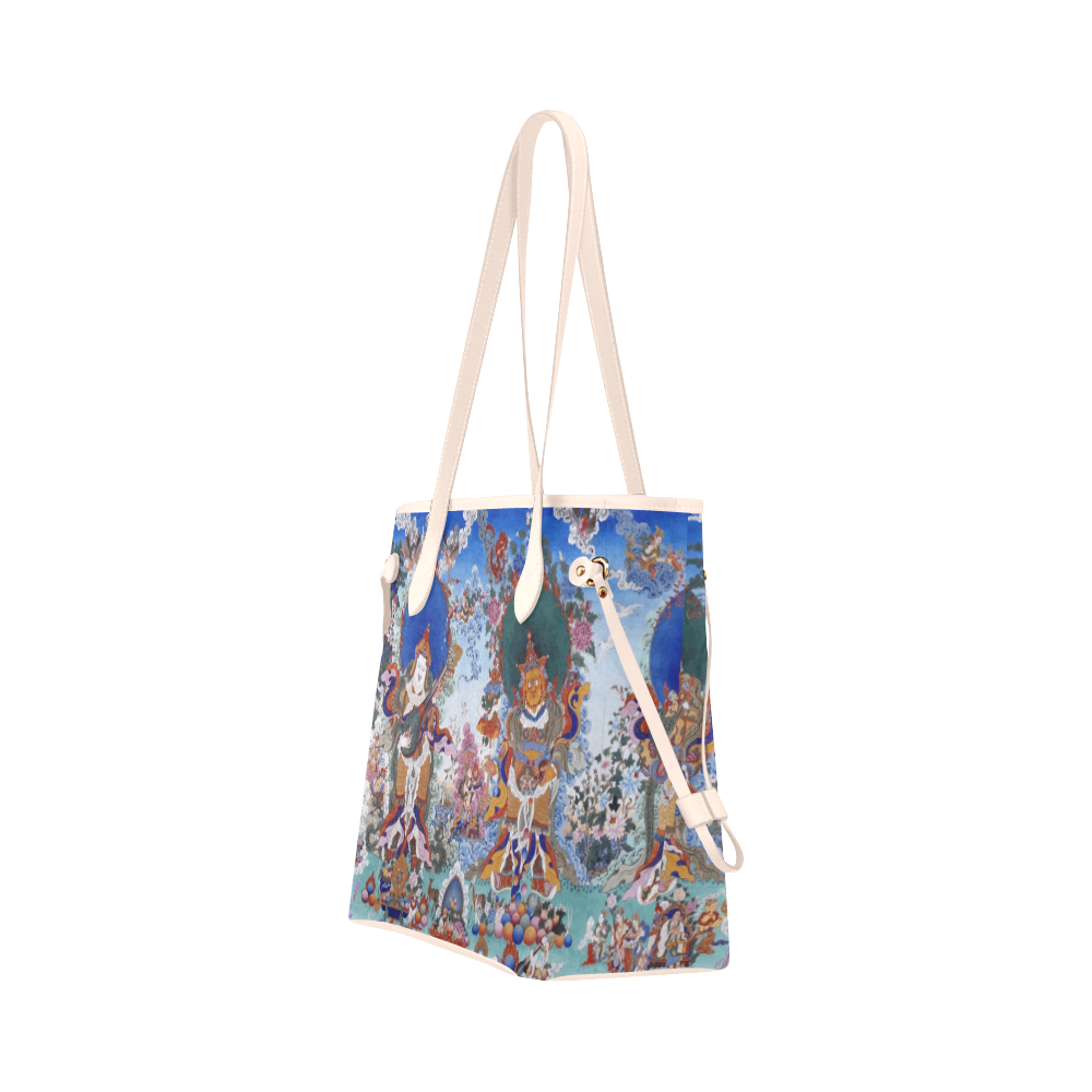 Four Heavenly Kings, by Ivan Venerucci Italian Style Clover Canvas Tote Bag (Model 1661)