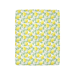 Lemons And Butterfly Ultra-Soft Micro Fleece Blanket 40"x50"