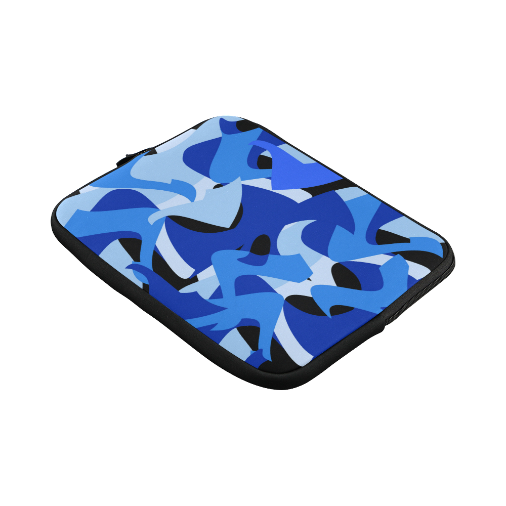 Camouflage Abstract Blue and Black Macbook Pro 13''