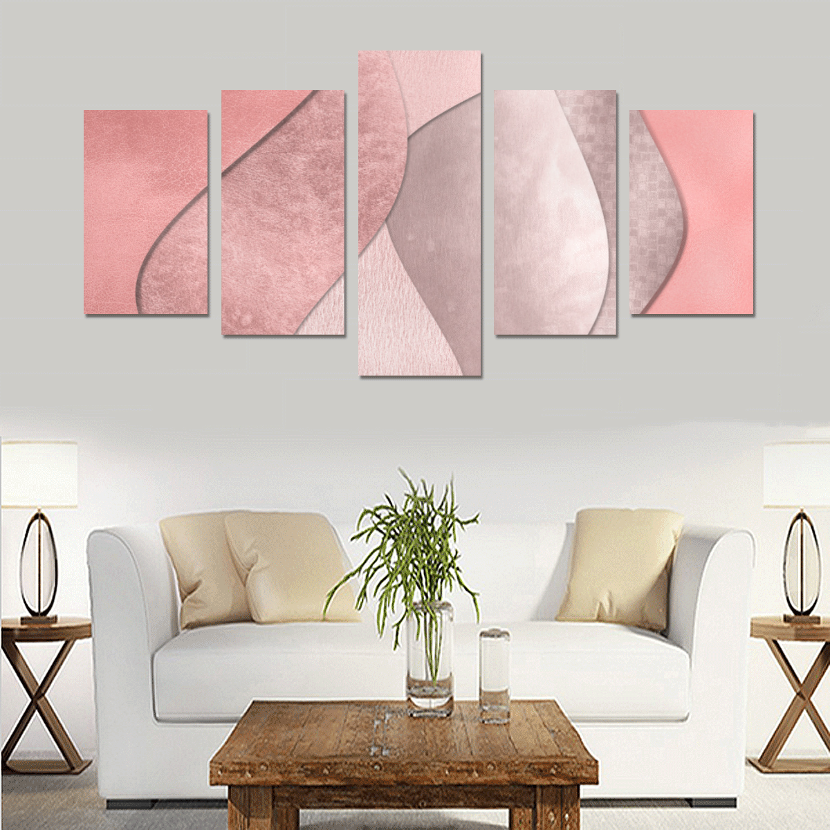 sun space #modern #art Canvas Print Sets C (No Frame)