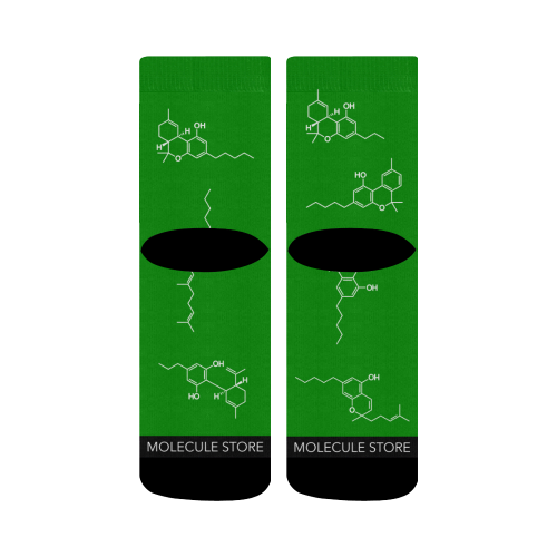 Cannabinoids Crew Socks Crew Socks