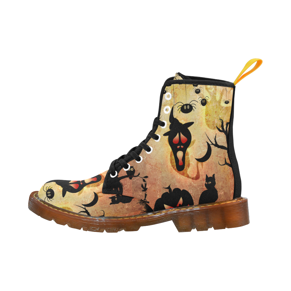 Funny halloween design Martin Boots For Men Model 1203H