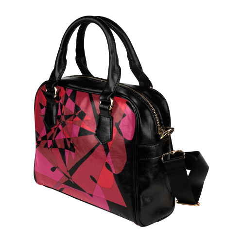 Abstract #8 S 2020 Shoulder Handbag (Model 1634)
